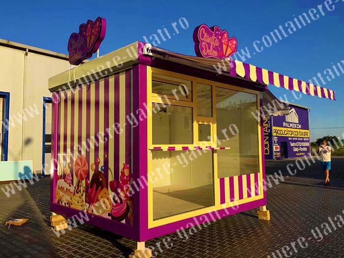 containere magazin cofetarie Braila